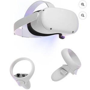 Meta Quest 2 — All-in-One Wireless VR Headset — 128 GB AND Elite Strap